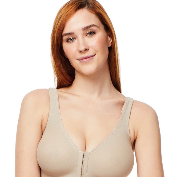 Adjustable Molded Cup Support Bra - 36B Post Op Breast Augmentation Compression - Picture 5 of 8